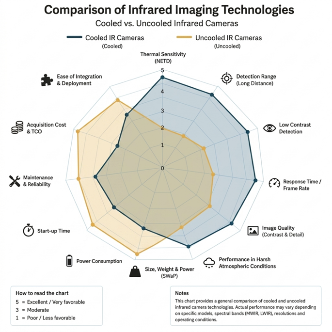 Comparison of Infrared Imaging Technologies