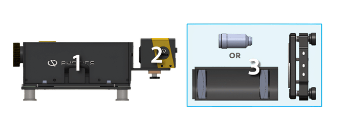 optics testing station